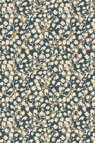 Twin Hills Redwood Flower By Ash Cascade For Cotton + Steel Fabrics Bay