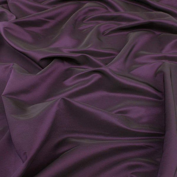 Two-Tone Taffeta Dark Plum