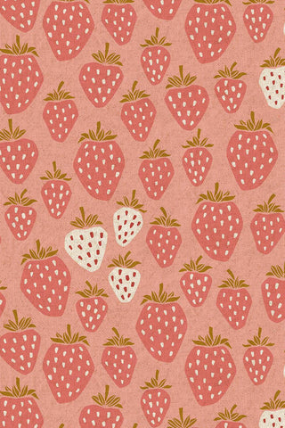 Under The Apple Tree II Canvas Queen Of Berries By Cotton + Steel Fabrics Flushed