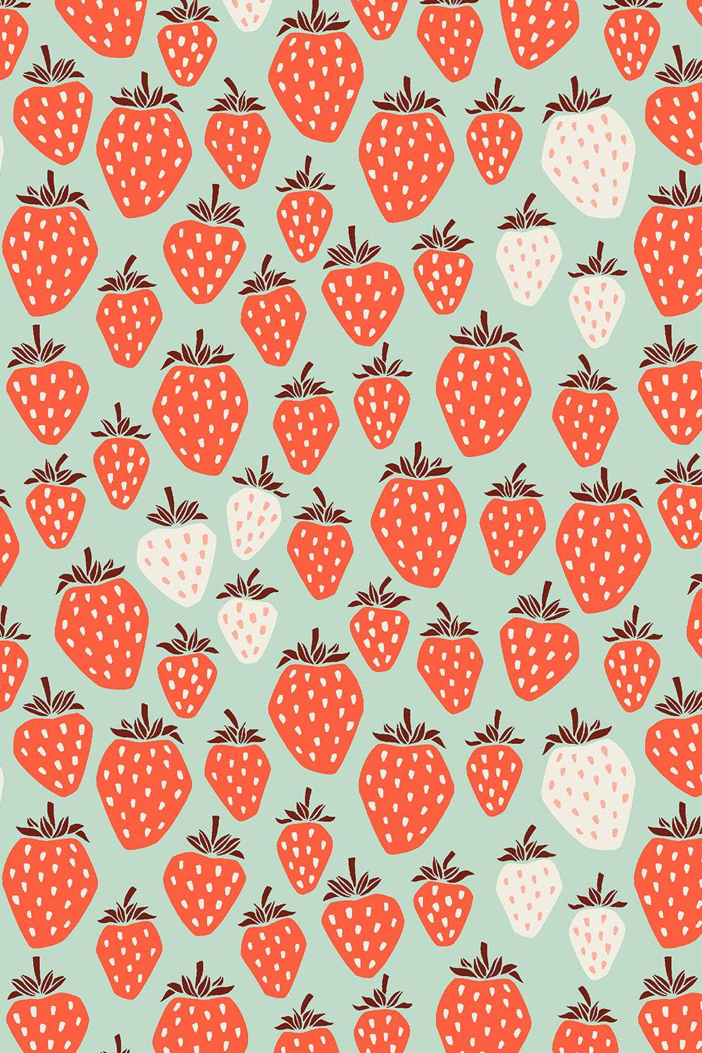 Under The Apple Tree II Queen Of Berries By Cotton + Steel Fabrics Summer's Day