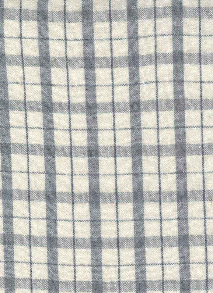 Urban Homestead Gatherings Wovens Tartan By Primitive Gatherings For Moda Cloud / Grey