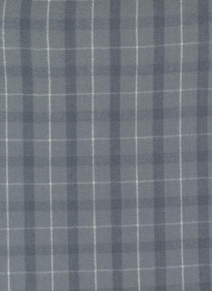 Urban Homestead Gatherings Wovens Tartan By Primitive Gatherings For Moda Grey / White