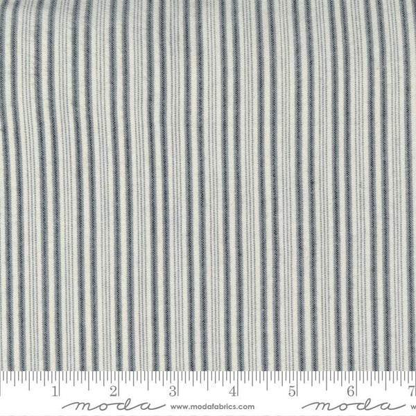 Urban Homestead Gatherings Wovens Varied Stripes By Primitive Gatherings For Moda Cream / Grey