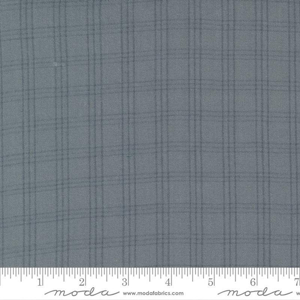 Urban Homestead Gatherings Wovens Window Pane By Primitive Gatherings For Moda Fog / Grey