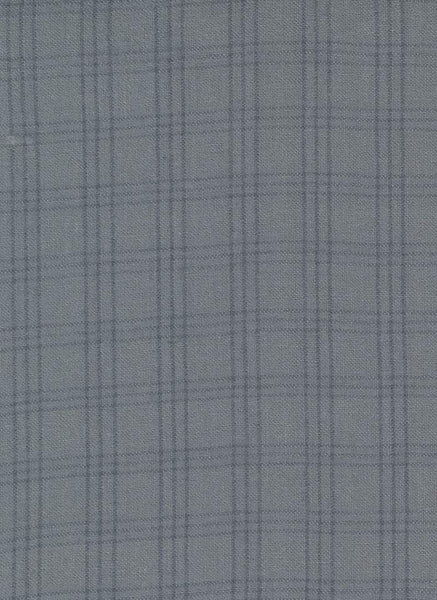 Urban Homestead Gatherings Wovens Window Pane By Primitive Gatherings For Moda Fog / Grey