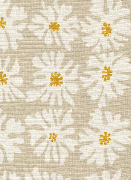 Urban Whisper Mochi Linen Floral Blooms By Zen Chic For Moda Stone