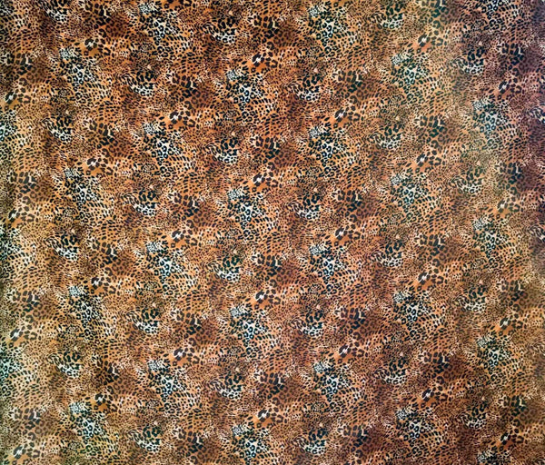 Vanessa Leopard Chiffon Black / Camel