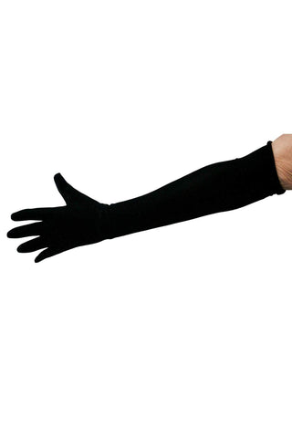 Velvet Gloves 50cm (20") Black