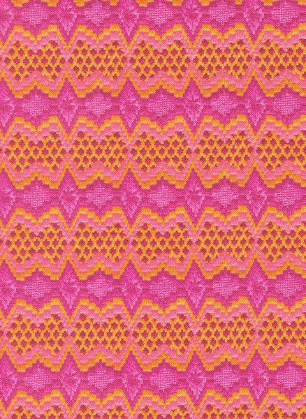 Vintage Soul Embroidery Stripes By Cathe Holden For Moda Hot Pink