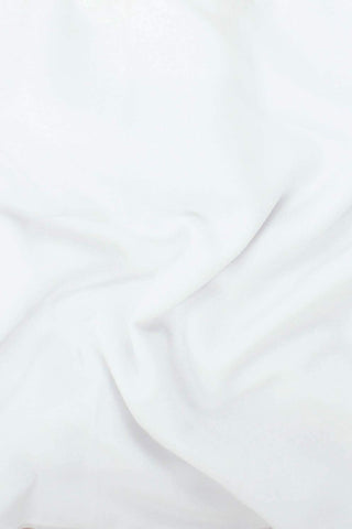 Viscose Twill White