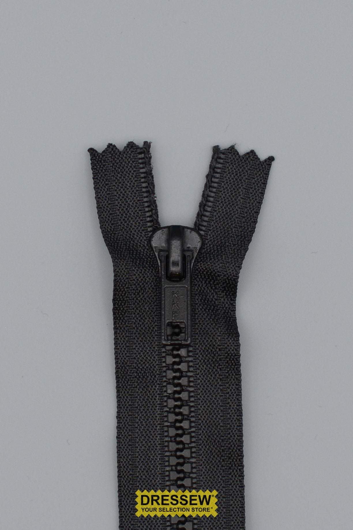 Vislon Closed End Zipper 18cm (7") Black