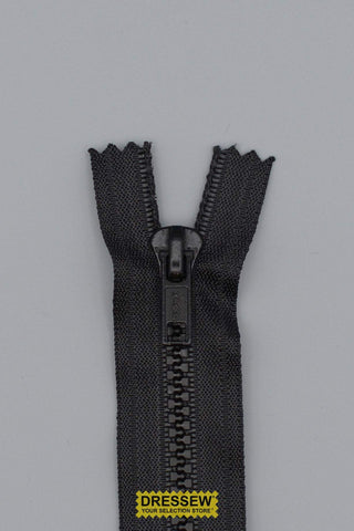 Vislon Closed End Zipper 20cm (8") Black