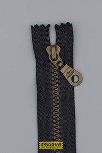 Vislon Closed End Zipper 35cm (14") Black