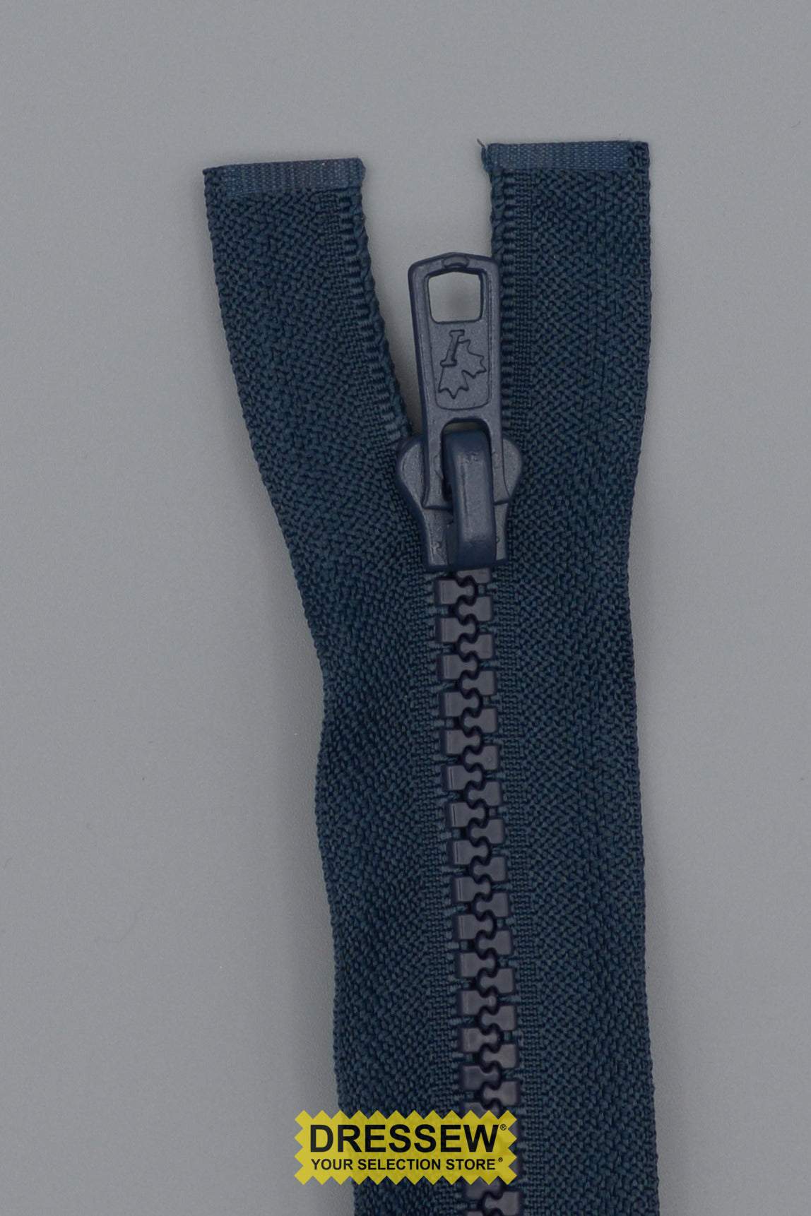 Vislon Separating Zipper 45cm (18") Navy