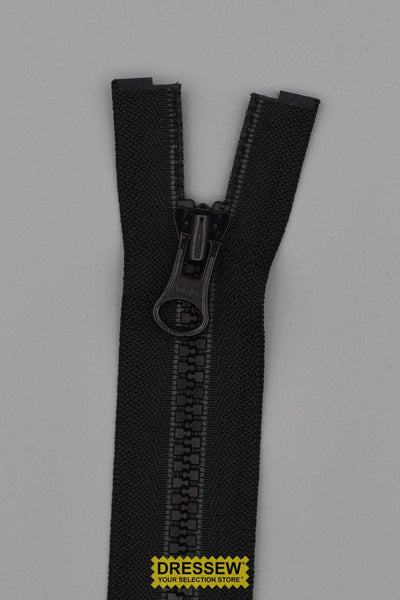 Vislon Separating Zipper 50cm (20") Black