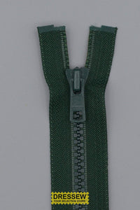 Vislon Separating Zipper 50cm (20") Forest