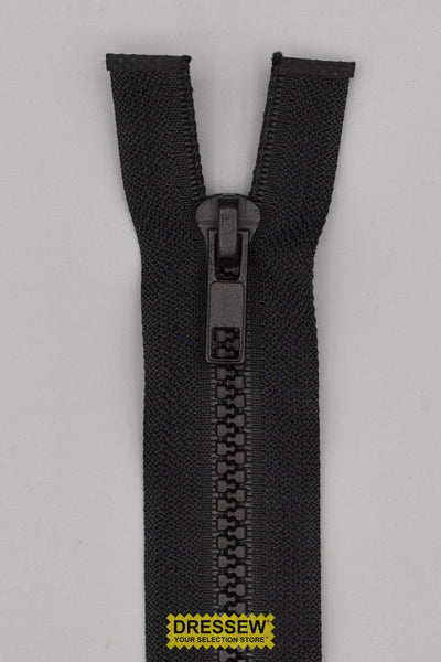 Vislon Separating Zipper 58cm (23") Black