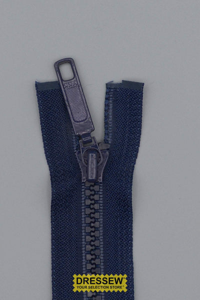 Vislon Separating Zipper 60cm (24") Navy