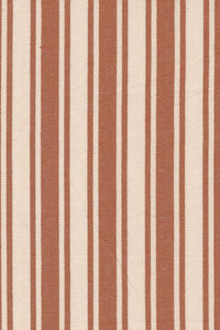 Vista Wovens Wide Stripe By Pieces To Treasure For Moda Rust / Cream