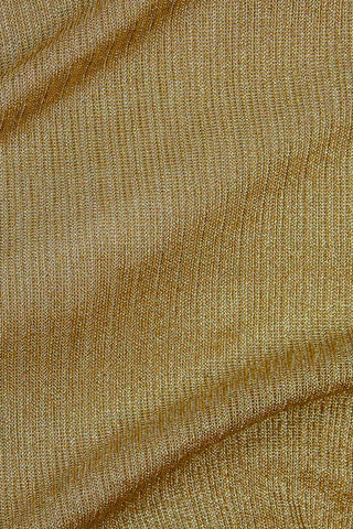 Volta Metallic Rib Knit Gold