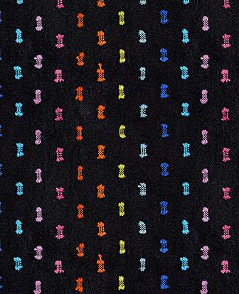 Warp And Weft Mystic Fable Flicker Dot By Alexia Marcelle Abegg Of Ruby Star Society For Moda Black / Rainbow