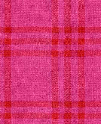 Warp And Weft Mystic Fable Horizon Plaid By Alexia Marcelle Abegg Of Ruby Star Society For Moda Vivid Pink / Red