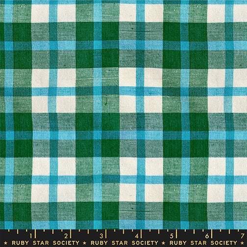 Warp And Weft Mystic Fable Juliet Plaid By Alexia Marcelle Abegg Of Ruby Star Society For Moda Jade Mix