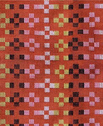 Warp And Weft Mystic Fable Plaid Flowers By Alexia Marcelle Abegg Of Ruby Star Society For Moda Terracotta Mix