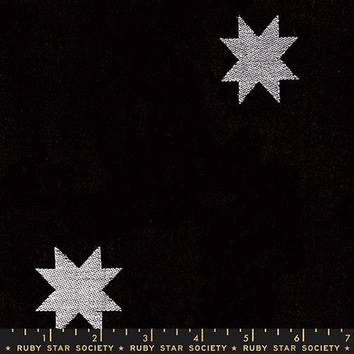 Warp And Weft Mystic Fable Quilt Star By Alexia Marcelle Abegg Of Ruby Star Society For Moda Black / White