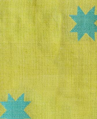 Warp And Weft Mystic Fable Quilt Star By Alexia Marcelle Abegg Of Ruby Star Society For Moda Pistachio / Turquoise