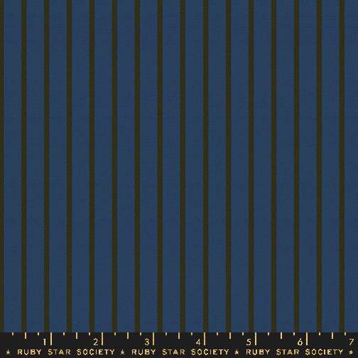 Warp And Weft Ooh Lucky Lucky Apron Stripe By Alexia Marcelle Abegg Of Ruby Star Society For Moda Navy