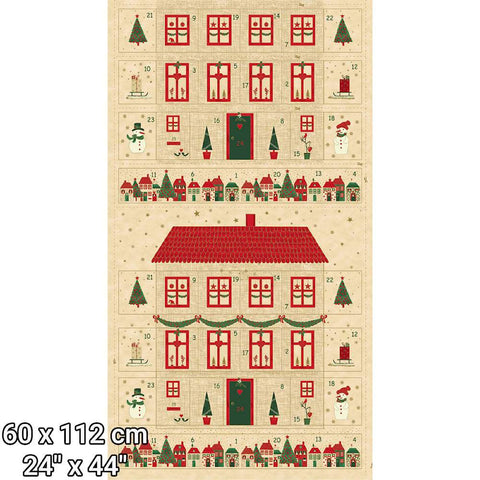 We Love Christmas Advent Calendar Panel By Stof