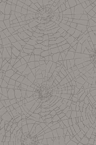 Web of Roses Spider Web Grey / Metallic