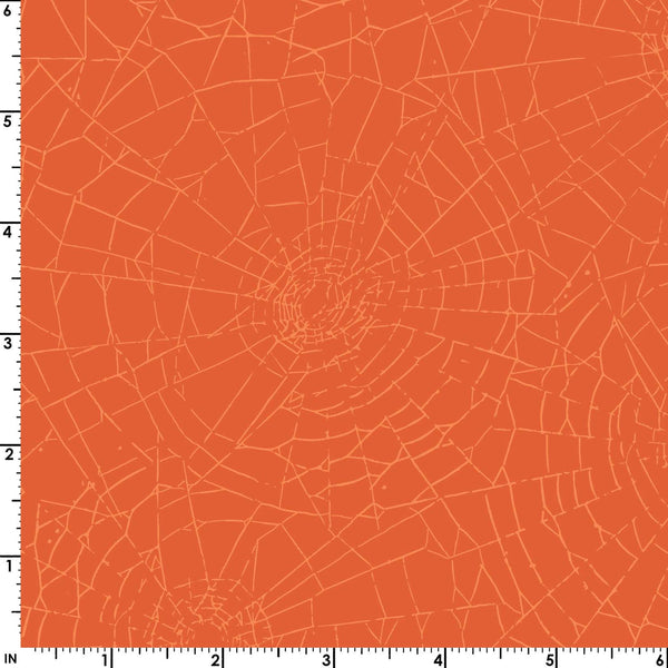 Web of Roses Spider Web Orange / Metallic