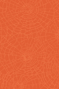 Web of Roses Spider Web Orange / Metallic