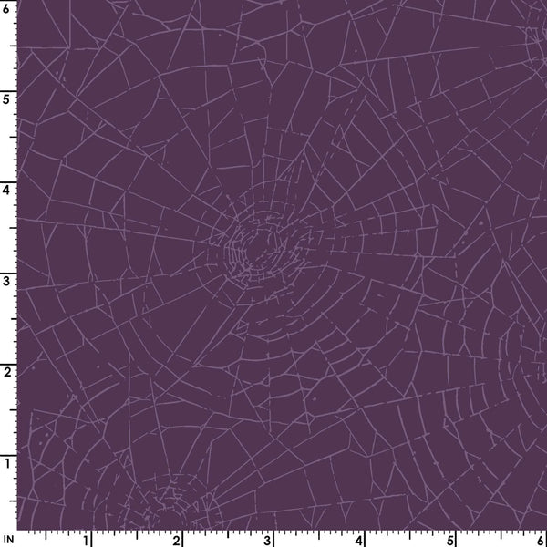Web of Roses Spider Web Purple / Metallic