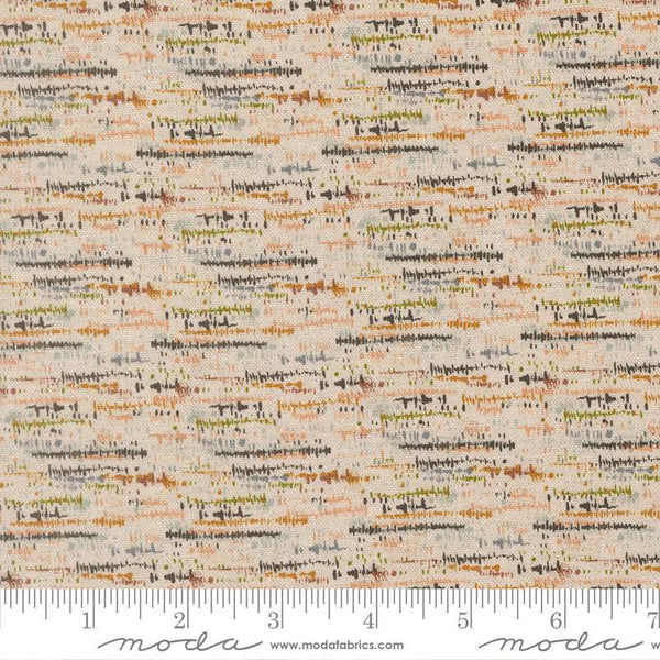 Wellspring Blotted Mochi Linen By Fancy That Design House For Moda Eggshell