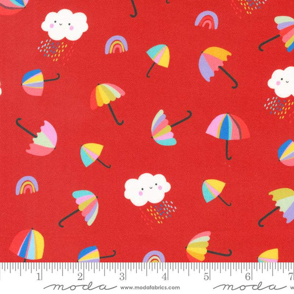 Whatever The Weather Umbrellas By Paper + Cloth For Moda Rose