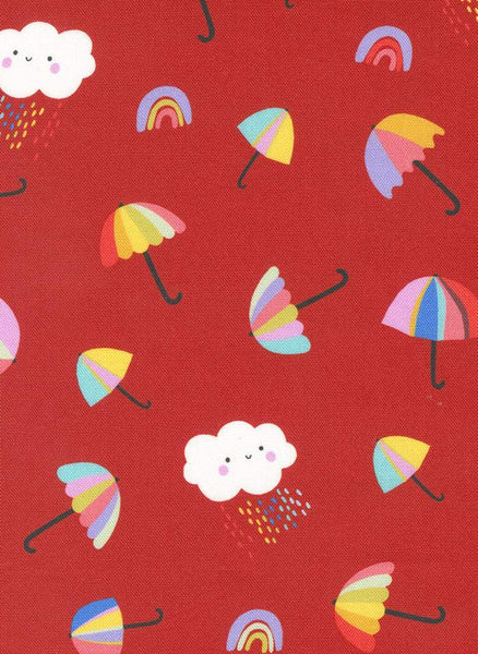 Whatever The Weather Umbrellas By Paper + Cloth For Moda Rose