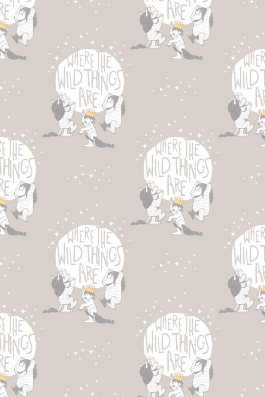 Where The Wild Things Are Little Wild Things Light Grey