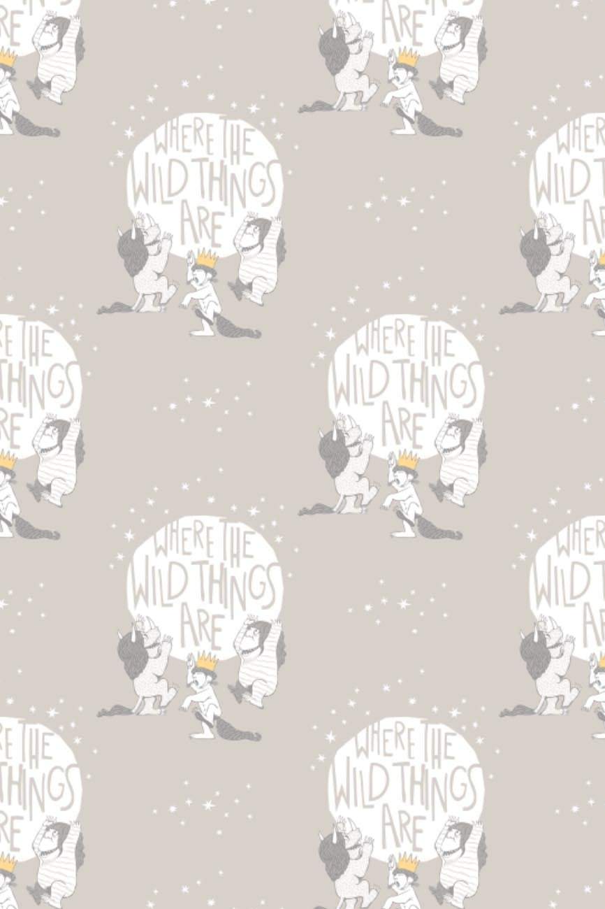 Where The Wild Things Are Little Wild Things Light Grey