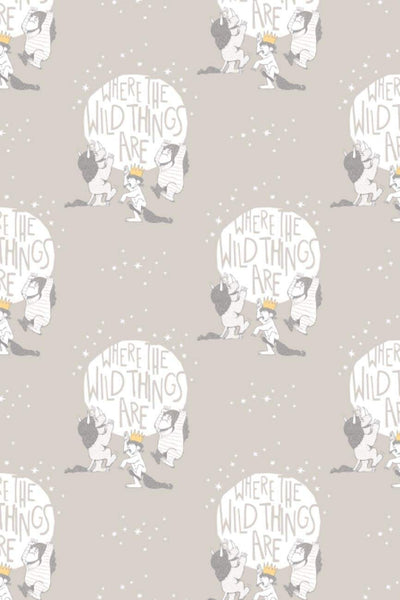Where The Wild Things Are Little Wild Things Light Grey