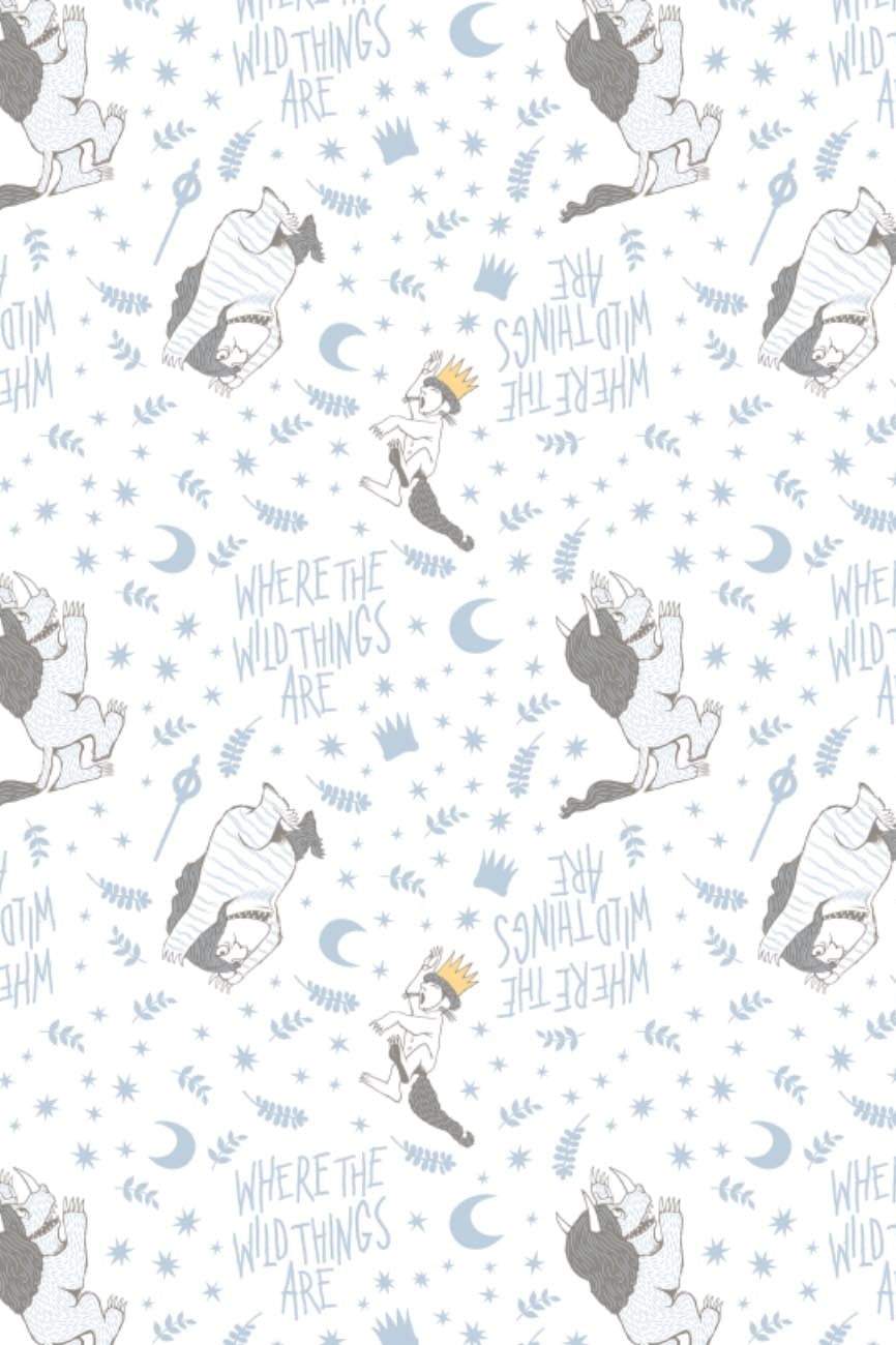 Where The Wild Things Are Wild Rumpus White / Blue