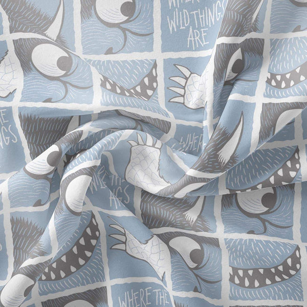 Where The Wild Things Are Wild Things Blocks Light Blue