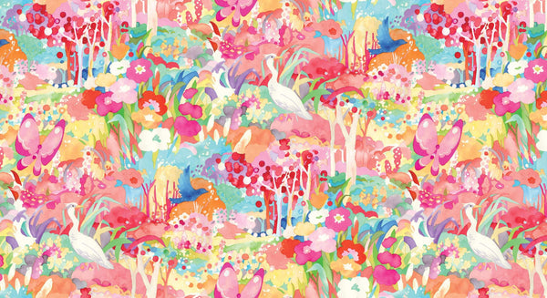 Whimsy Wonderland Scenic Wonderland By Momo For Moda Cotton Candy