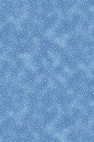 Whispering Woods Dots Blue / Silver