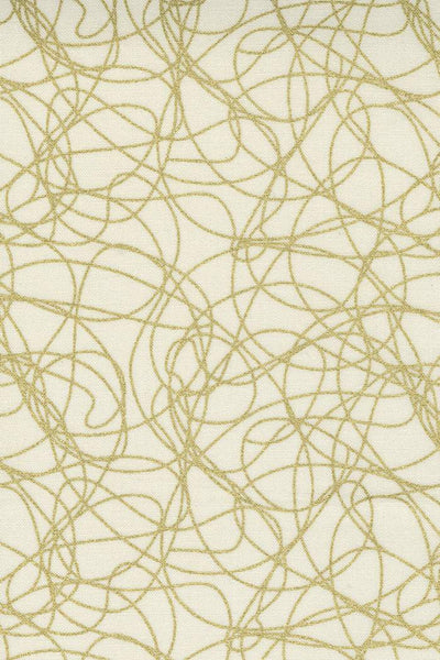 Whispers Metallic Tangles by Studio M for Moda Cream / Gold