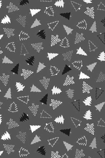 Winter Pingos Evergreen Trees By Stof Grey