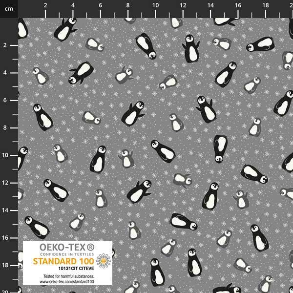 Winter Pingos Penguins By Stof Grey