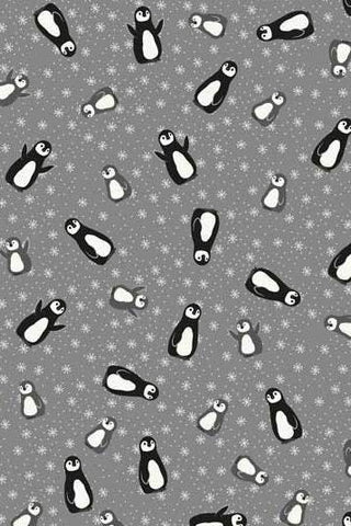 Winter Pingos Penguins By Stof Grey